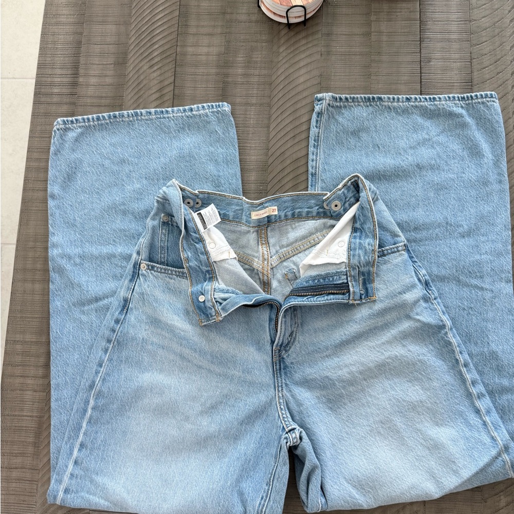 Levi's Light Blue Flare & Wide Leg Jeans